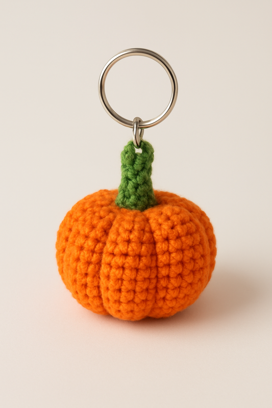 Mini Ribbed  Amigurumi Pumpkin